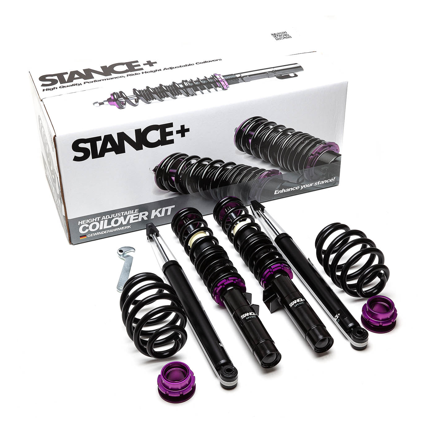 Stance+ Street Coilovers BMW Z4 E85 Roadster 2.0, 2.5i, 3.0i, 3.0Si Excluding Z4M (2003-2008)