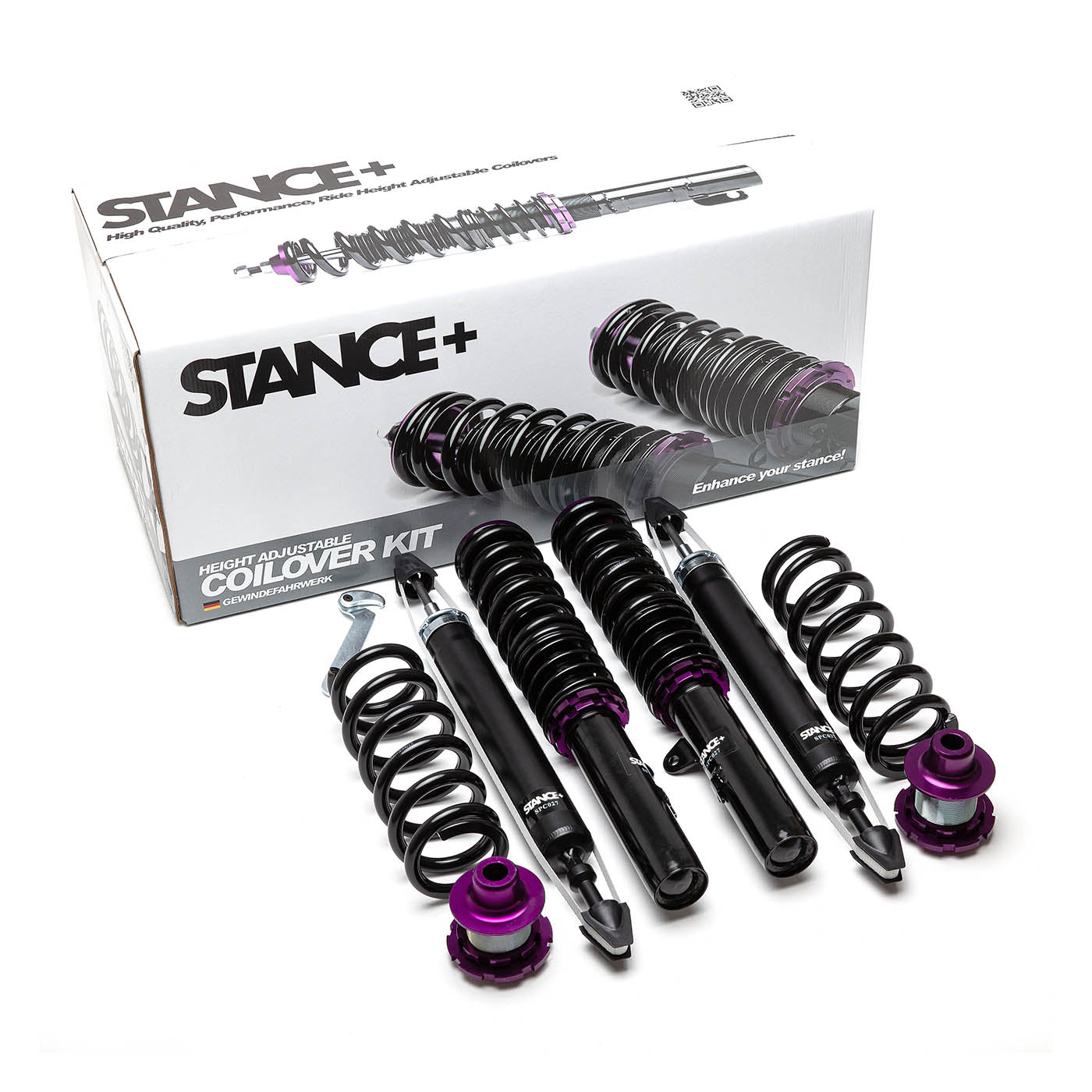 Stance+ Street Coilovers BMW 1 Series E88 Convertible 116i, 118i, 120i, 125i, 128i, 130i, 116D, 118D, 120D, 123D (2004-2011)