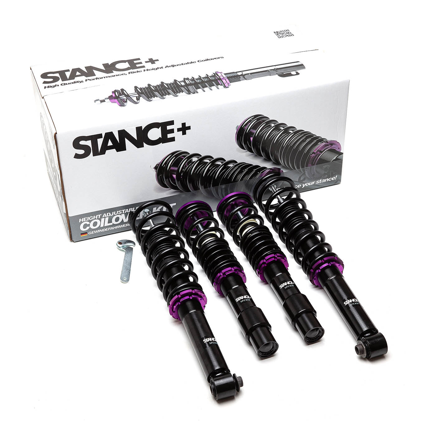 Stance+ Street Coilovers BMW 5 Series E60 Saloon 520i, 523i, 525i, 528i, 530i, 520D, 525D, 530D, 535D Excluding M5 & models with EDC (2003-2010)