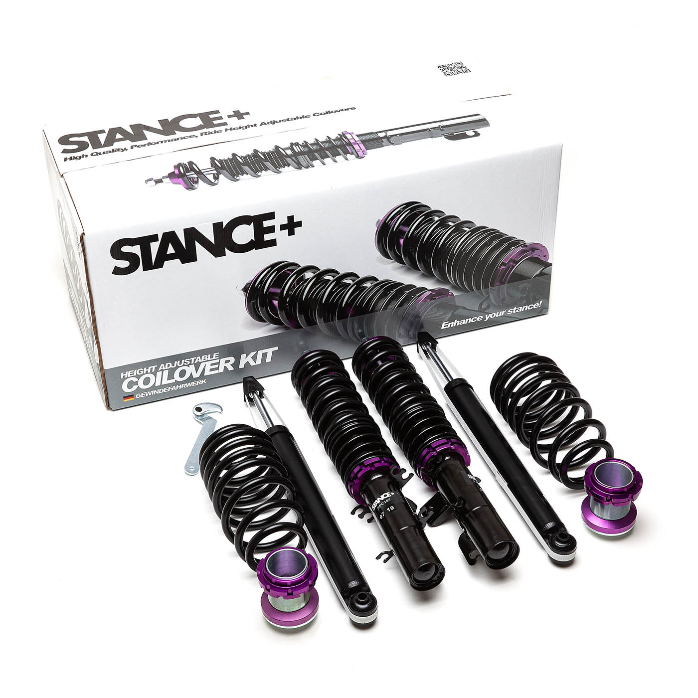 Stance+ Street Coilovers Audi TT 8N Coupe 2WD 1.8T (1998-2006)