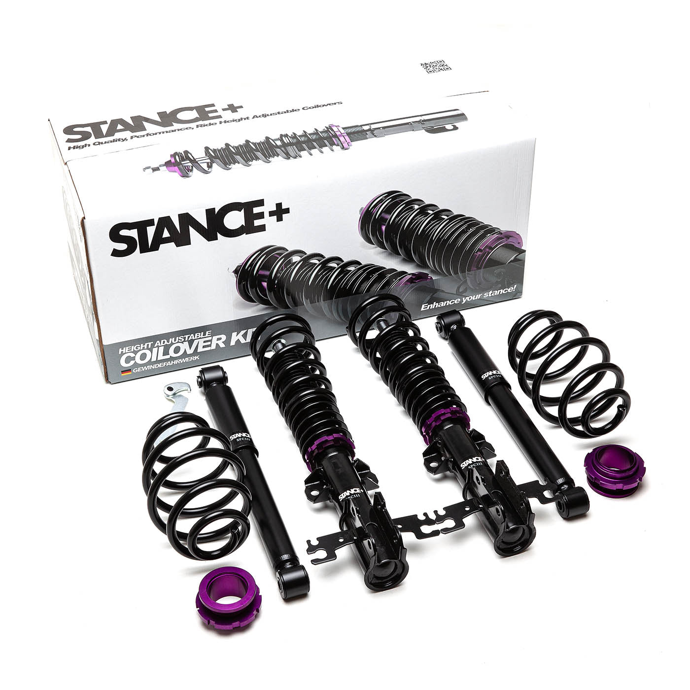 Stance+ Street Coilovers Vauxhall Vectra C Saloon 1.6, 1.8, 2.0 16V, 2.2, 2.2D, 1.9CDTi, 2.2 DTi 16V (2002-2008)