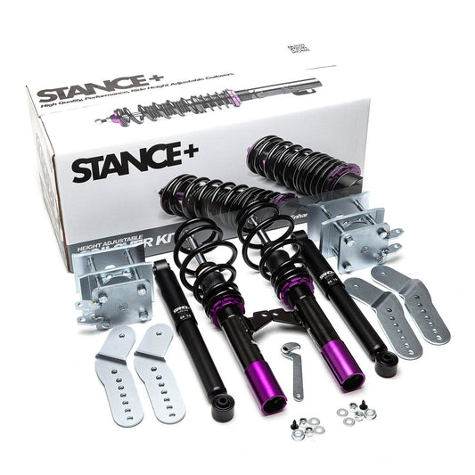 Stance+ Street Coilovers Volkswagen Caddy 2K Van 2WD 1.2TSi, 1.4 16v, 1.6 8v, 1.6TDi Manual & DSG. Excluding Life Models (2003-2015)